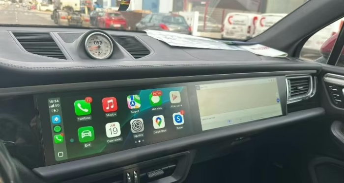 Navigatie Dedicata Porsche Macan (2014-2017), 24.6Inch, 8Gb Ram, 128Gb Stocare, Carplay [4]