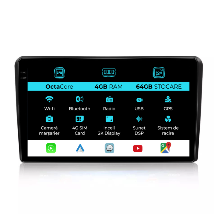 Navigatie Dedicata Renault Arkana (2019-2023), 2K, 4Gb Ram, 64Gb Stocare, Carplay [1]