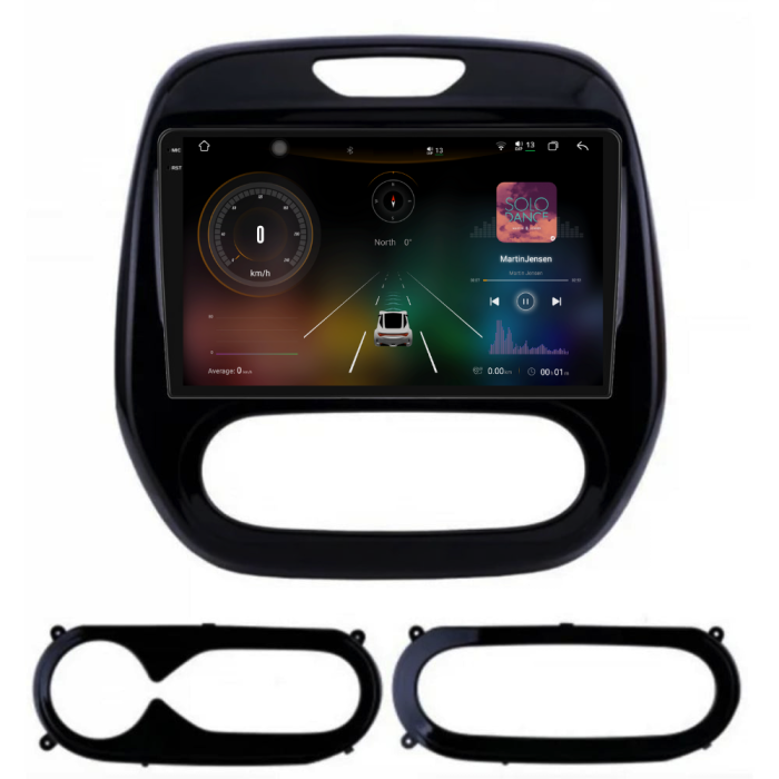 Navigatie Dedicata Renault Captur (2013-2020), 2K, 12Gb Ram, 256Gb Stocare, CarPlay [2]