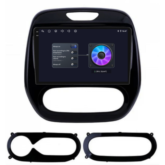 Navigatie Dedicata Renault Captur (2013-2020), 2K, 8Gb Ram, 256Gb Stocare, CarPlay [8]