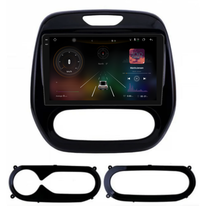 Navigatie Dedicata Renault Captur (2013-2020), 2K, 12Gb Ram, 256Gb Stocare, CarPlay [2]