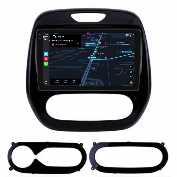 Navigatie Dedicata Renault Captur (2013-2020), 9Inch, 2Gb Ram, 32Gb Stocare, CarPlay [3]