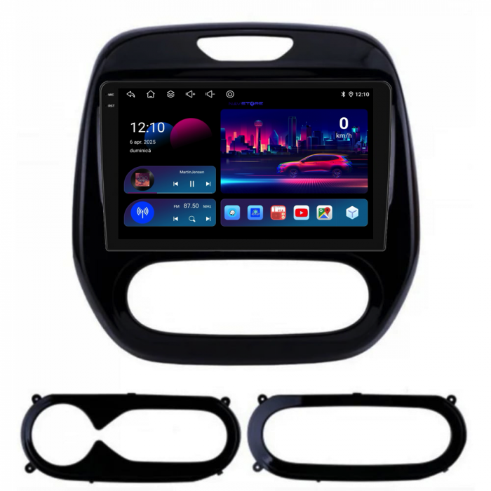 Navigatie Dedicata Renault Captur (2013-2020), 9Inch, 2Gb Ram, 32Gb Stocare, CarPlay [4]