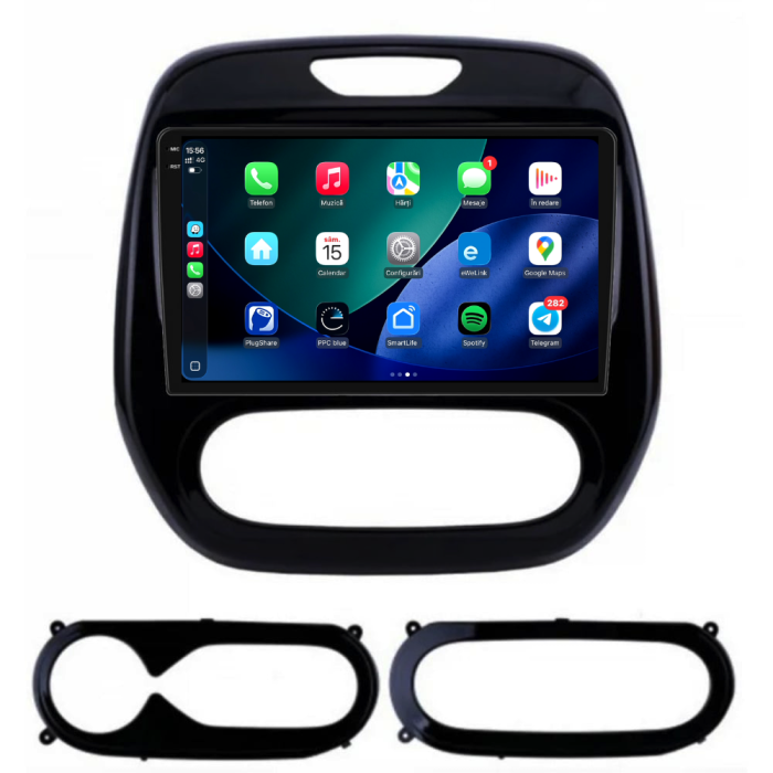 Navigatie Dedicata Renault Captur (2013-2020), 9Inch, 2Gb Ram, 32Gb Stocare, CarPlay [3]