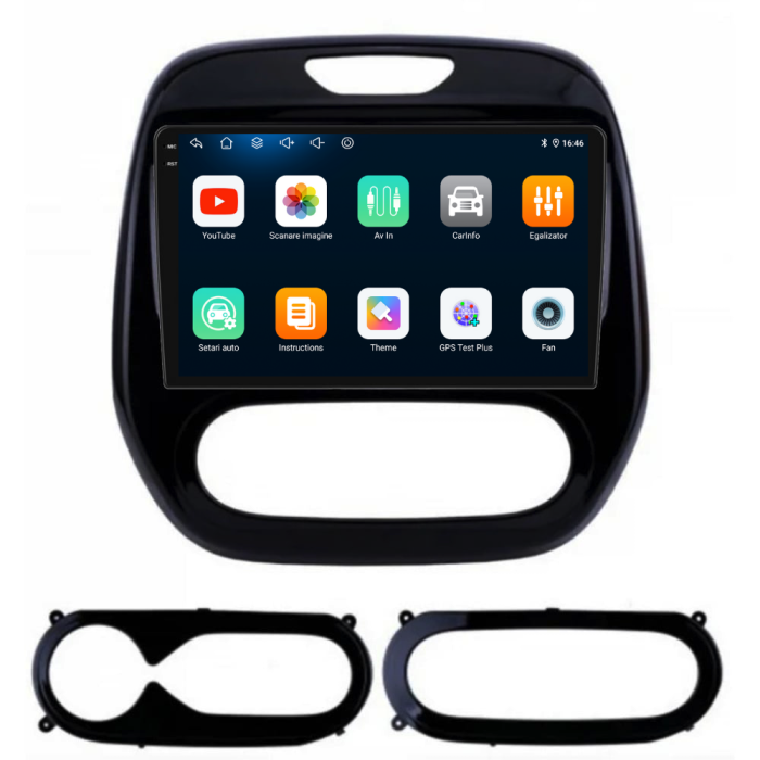 Navigatie Dedicata Renault Captur (2013-2020), 9Inch, 2Gb Ram, 32Gb Stocare, CarPlay [6]