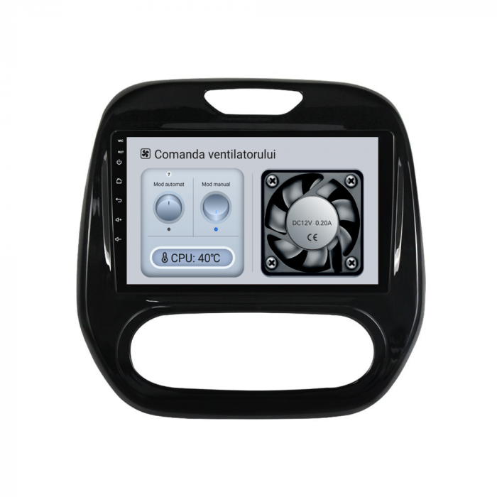 Navigatie Dedicata Renault Captur (2013-2020), 9Inch, 2Gb Ram, 64Gb Stocare, Carplay [6]