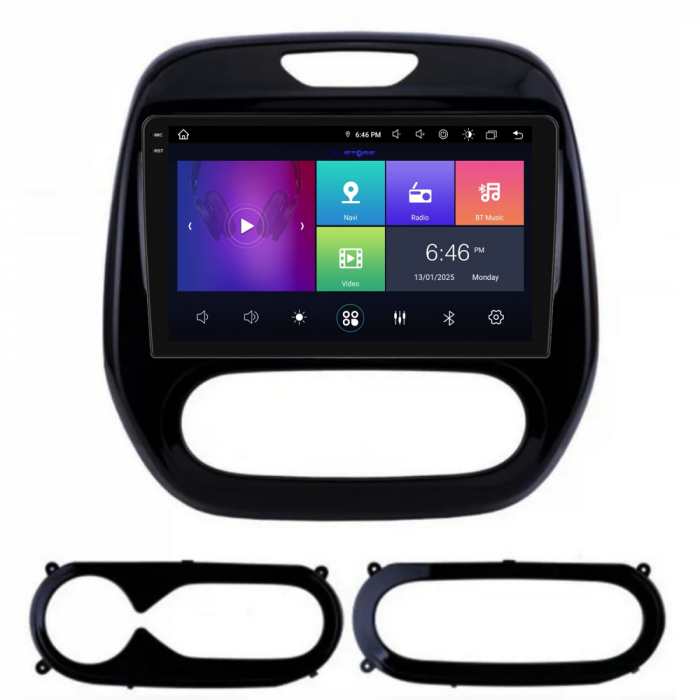 Navigatie Dedicata Renault Captur (2013-2020), 9Inch, 4Gb Ram, 64Gb Stocare, CarPlay [7]