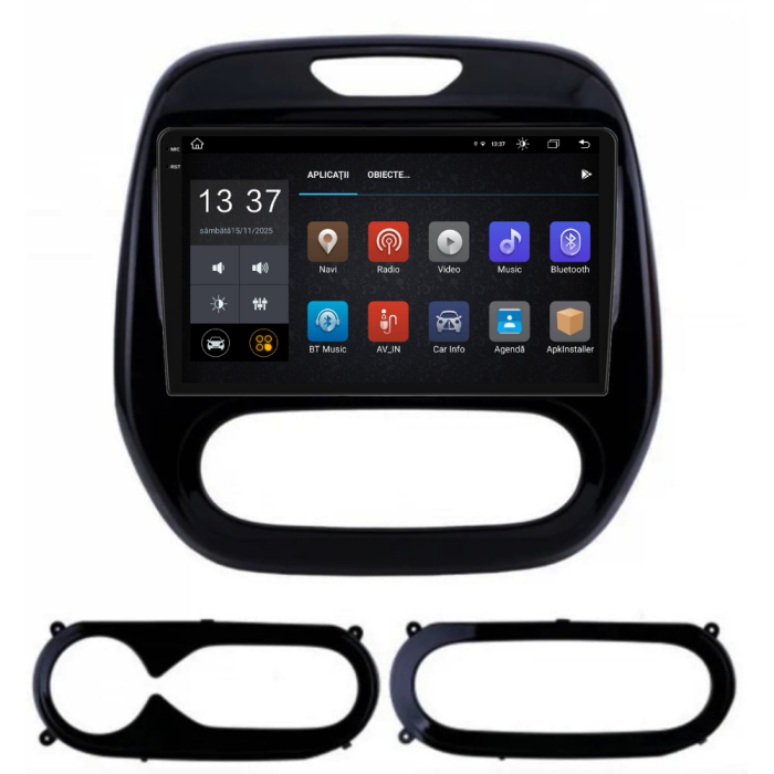 Navigatie Dedicata Renault Captur (2013-2020), 9Inch, 8Gb Ram, 256Gb Stocare, CarPlay [5]