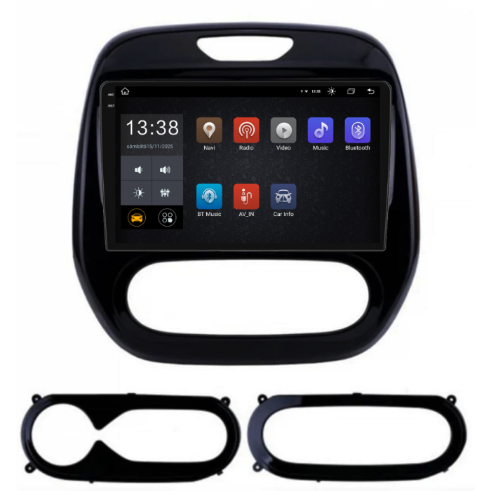 Navigatie Dedicata Renault Captur (2013-2020), 9Inch, 8Gb Ram, 256Gb Stocare, CarPlay [4]