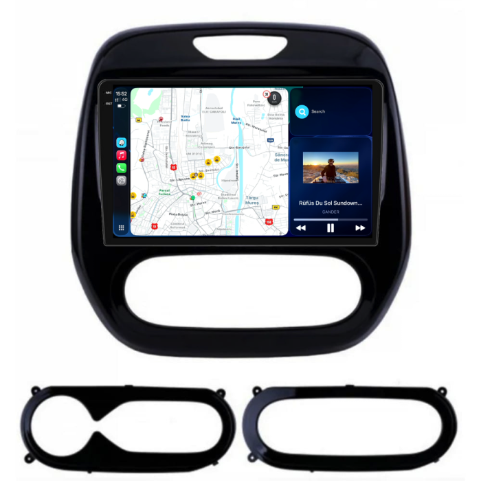 Navigatie Dedicata Renault Captur (2013-2020), 9Inch, 8Gb Ram, 256Gb Stocare, CarPlay [2]