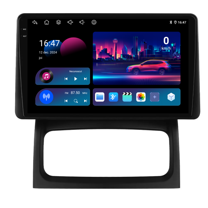Navigatie Dedicata Renault Clio 2 (1998-2012), 9Inch, 4Gb Ram, 64Gb Stocare, Carplay [4]