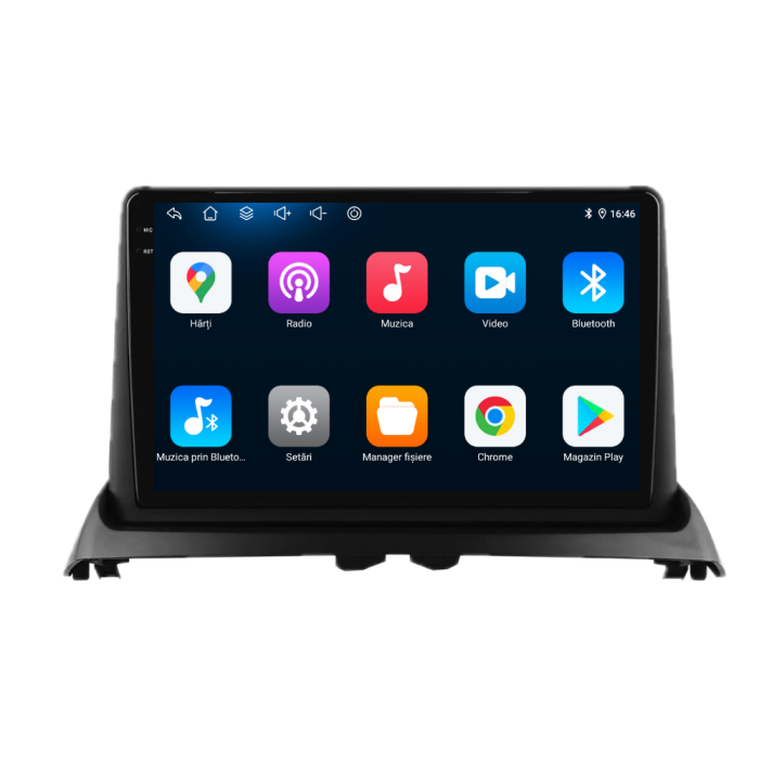 Navigatie Dedicata Renault Clio 2 (1998-2012), 9Inch, 4Gb Ram, 64Gb Stocare, Carplay [5]