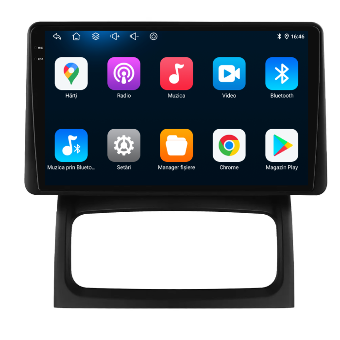 Navigatie Dedicata Renault Clio 2 (1998-2012), 9Inch, 6Gb Ram, 128Gb Stocare, Carplay [5]