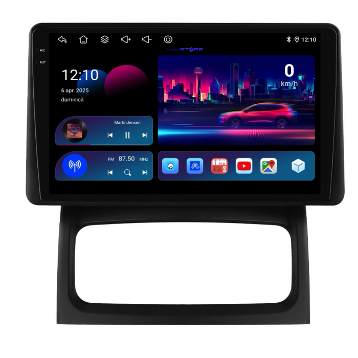 Navigatie Dedicata Renault Clio 2 (1998-2012), 2K, 8Gb Ram, 256Gb Stocare, Carplay [4]