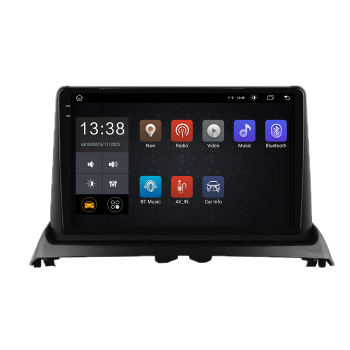 Navigatie Dedicata Renault Clio 2 (1998-2012), 9Inch, 8Gb Ram, 256Gb Stocare, Carplay [4]