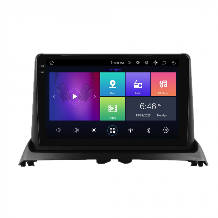 Navigatie Dedicata Renault Clio 2 (1998-2012), 9Inch, 8Gb Ram, 256Gb Stocare, Carplay [7]