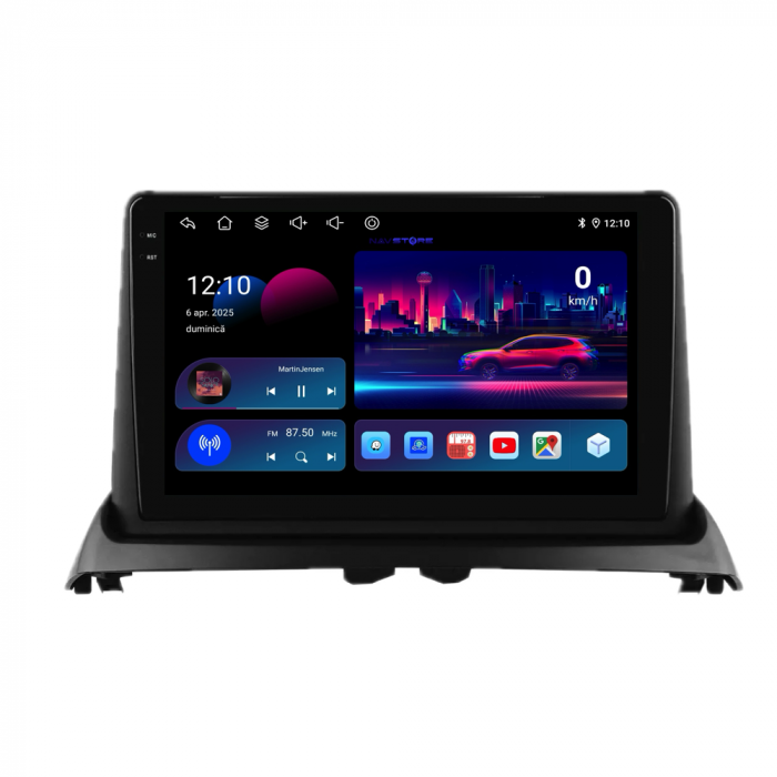Navigatie Dedicata Renault Clio 2 (1998-2012),QuadCore, 9Inch, 4Gb Ram, 64Gb Stocare, Carplay [4]