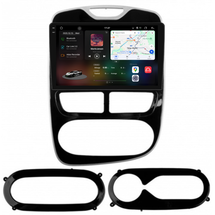 Navigatie Dedicata Renault Clio 4 (2012-2016), 2K, 12Gb Ram, 256Gb Stocare, Carplay [1]