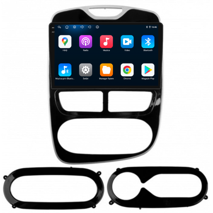 Navigatie Dedicata Renault Clio 4 (2012-2016), 9Inch, 4Gb Ram, 64Gb Stocare, Carplay [5]