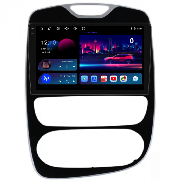 Navigatie Dedicata Renault Clio 4 (2016-2019), 9Inch, 6Gb Ram, 128Gb Stocare, Carplay [4]