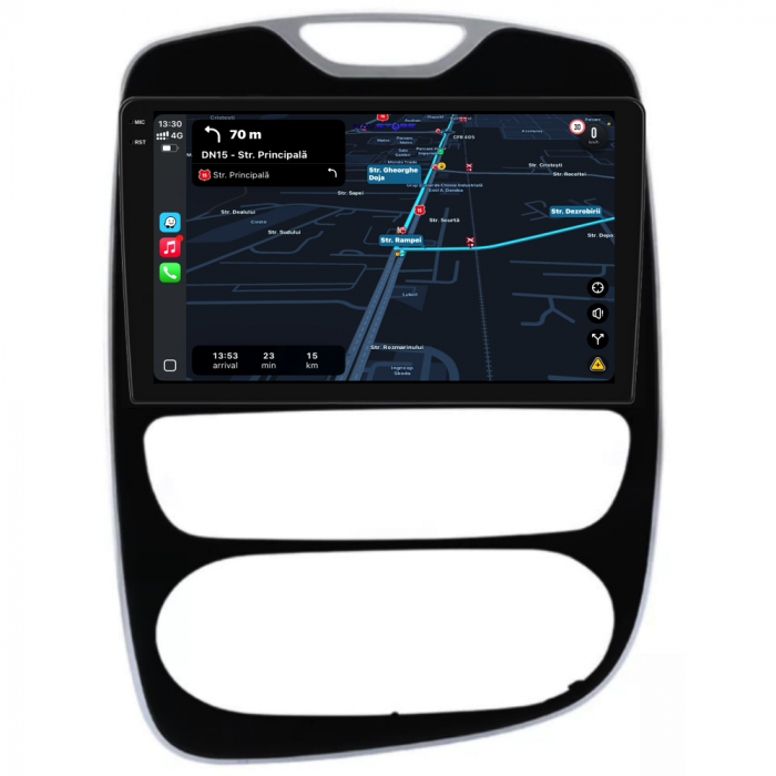 Navigatie Dedicata Renault Clio 4 (2016-2019), 9Inch, 6Gb Ram, 128Gb Stocare, Carplay [3]