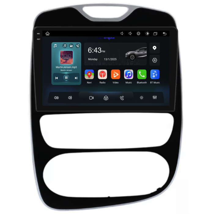 Navigatie Dedicata Renault Clio 4 (2016-2019), 9Inch, 6Gb Ram, 128Gb Stocare, Carplay [5]
