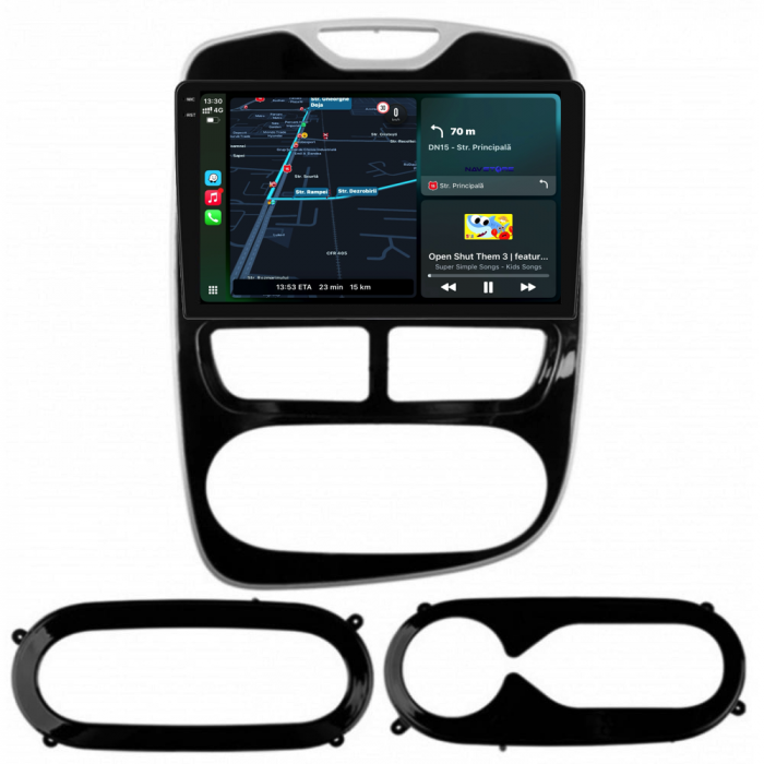 Navigatie Dedicata Renault Clio 4 (2012-2016), 9Inch, 8Gb Ram, 256Gb Stocare, Carplay [2]
