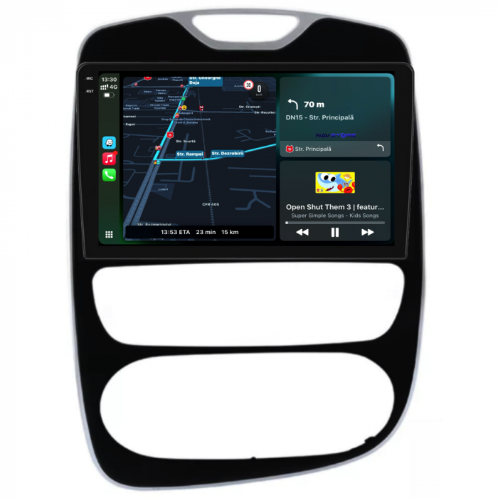 Navigatie Dedicata Renault Clio 4 (2016-2019), 9Inch, 8Gb Ram, 256Gb Stocare, Carplay [2]