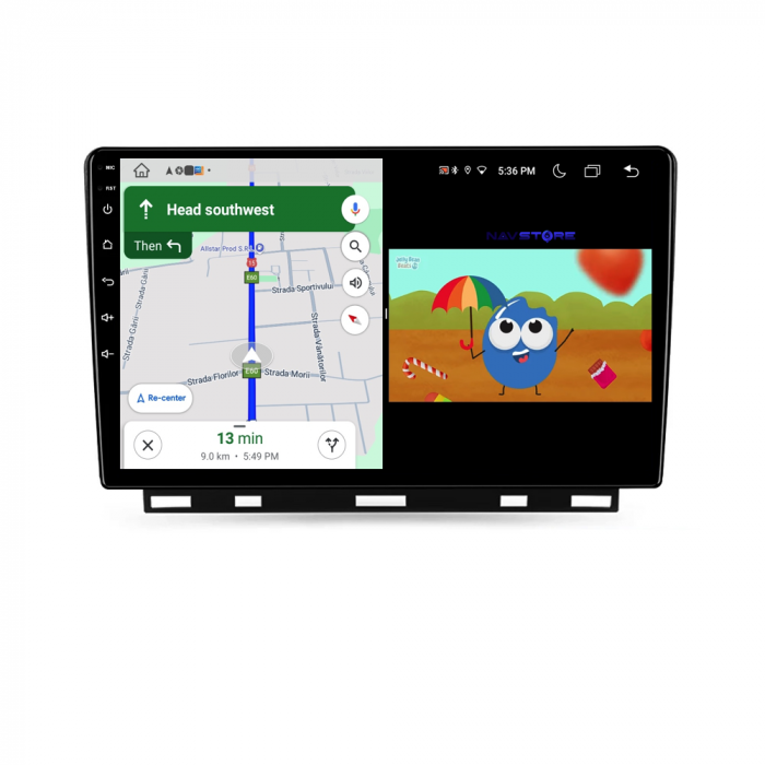 Navigatie Dedicata Renault Clio 5 (2019 - 2024), 9Inch, 2Gb Ram, 64Gb Stocare, Carplay [5]