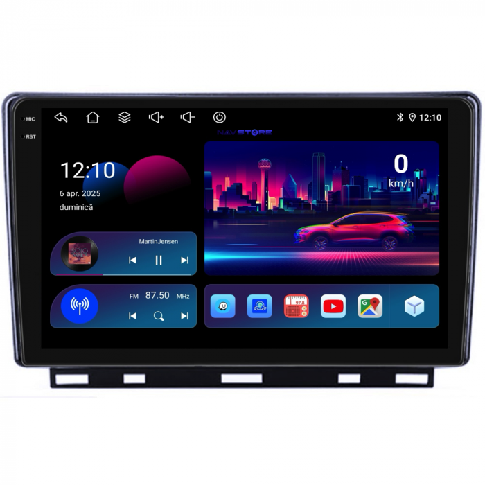 Navigatie Dedicata Renault Clio 5 (2019-2024), 9Inch, 4Gb Ram, 64Gb Stocare, Carplay [4]