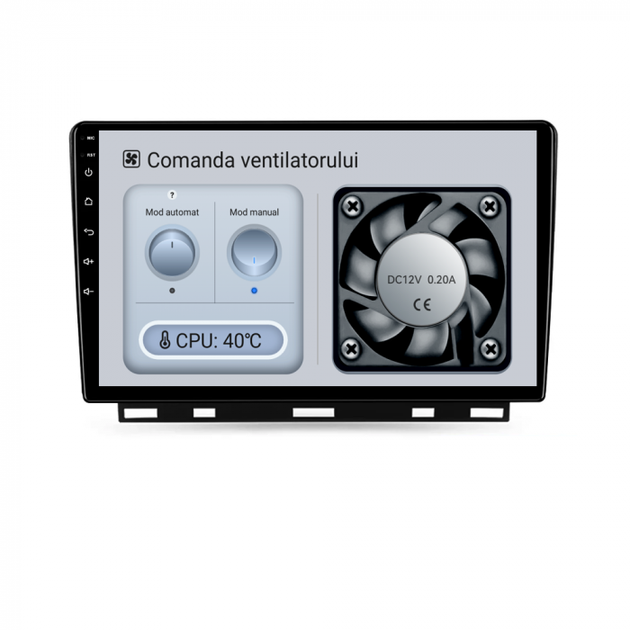 Navigatie Dedicata Renault Clio 5 (2019 - 2024), 9Inch, 6Gb Ram, 128Gb Stocare, Carplay [6]