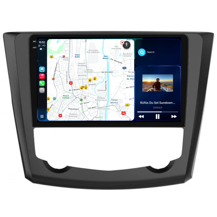 Navigatie Dedicata Renault Kadjar (2015-2019), 9Inch, 2Gb Ram, 32Gb Stocare, Carplay [2]