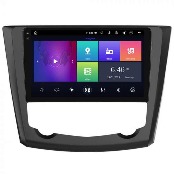 Navigatie Dedicata Renault Kadjar (2015-2019), 9Inch, 8Gb Ram, 256Gb Stocare, Carplay [7]
