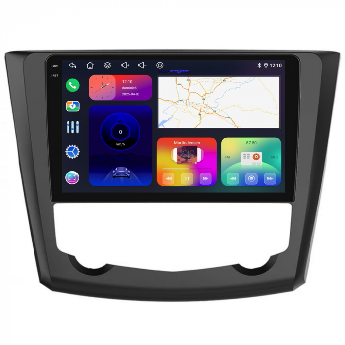 Navigatie Dedicata Renault Kadjar (2015-2019),QuadCore, 9Inch, 4Gb Ram, 64Gb Stocare, Carplay [6]
