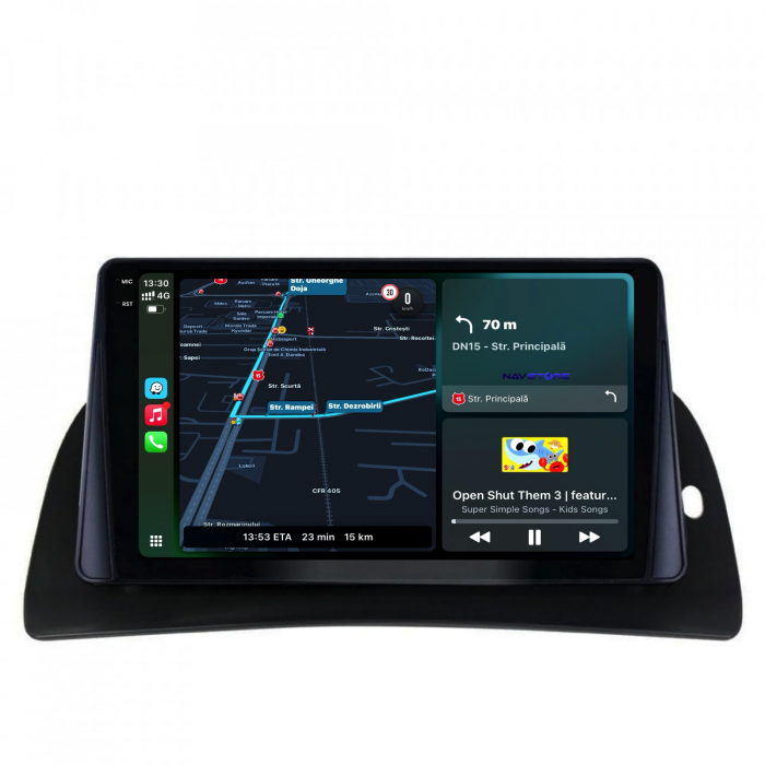 Navigatie Dedicata Renault Kangoo (2015-2020), 9Inch, 4Gb Ram, 64Gb Stocare, Carplay [2]