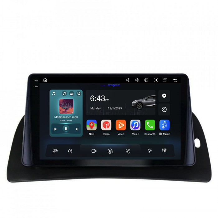 Navigatie Dedicata Renault Kangoo (2015-2020), 9Inch, 8Gb Ram, 256Gb Stocare, Carplay [5]