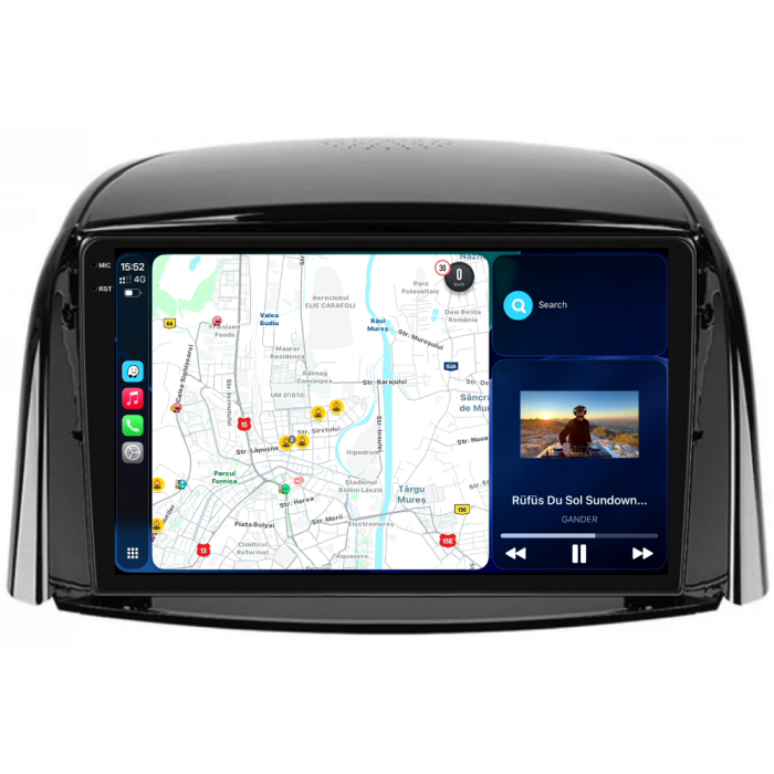 Navigatie Dedicata Renault Koleos (2008-2016), 2K, 12Gb Ram, 256Gb Stocare, Carplay [4]