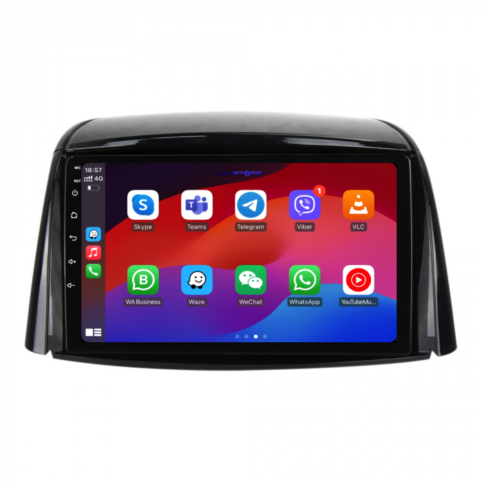 Navigatie Dedicata Renault Koleos (2008-2016), 9Inch,1Gb Ram, 32Gb Stocare, Carplay [4]