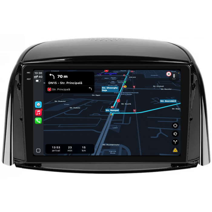 Navigatie Dedicata Renault Koleos (2008-2016), 9Inch, 6Gb Ram, 128Gb Stocare, Carplay [3]