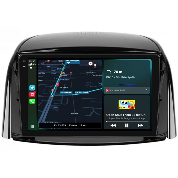 Navigatie Dedicata Renault Koleos (2008-2016), 9Inch, 6Gb Ram, 128Gb Stocare, Carplay [2]