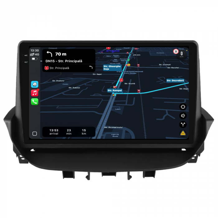 Navigatie Dedicata Renault Laguna (2001-2007), 2K, 4Gb Ram, 64Gb Stocare, Carplay [3]