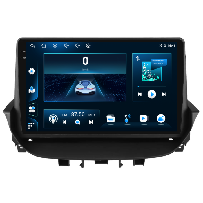 Navigatie Dedicata Renault Laguna (2001-2007), 9Inch, 4Gb Ram, 64Gb Stocare, Carplay [7]