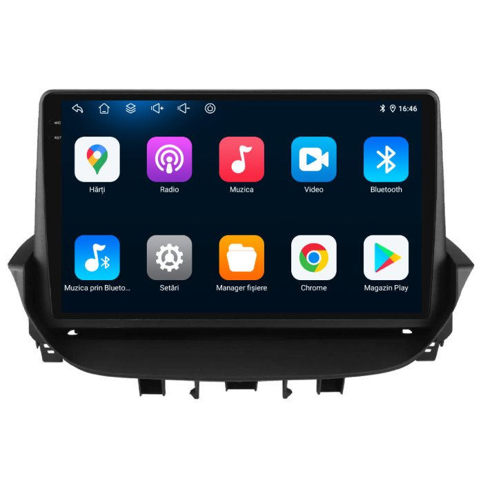 Navigatie Dedicata Renault Laguna (2001-2007),QuadCore, 9Inch, 4Gb Ram, 64Gb Stocare, Carplay [5]