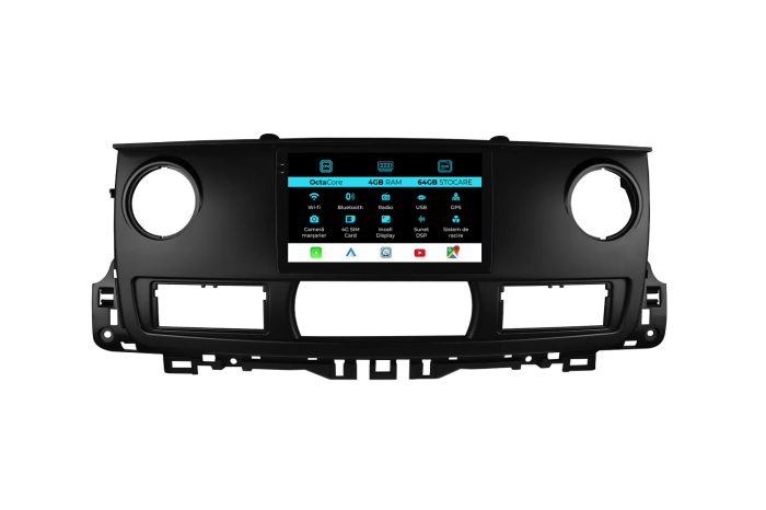 Navigatie Dedicata Renault Master (2004-2010), 10Inch, 4Gb Ram, 64Gb Stocare, Carplay [1]