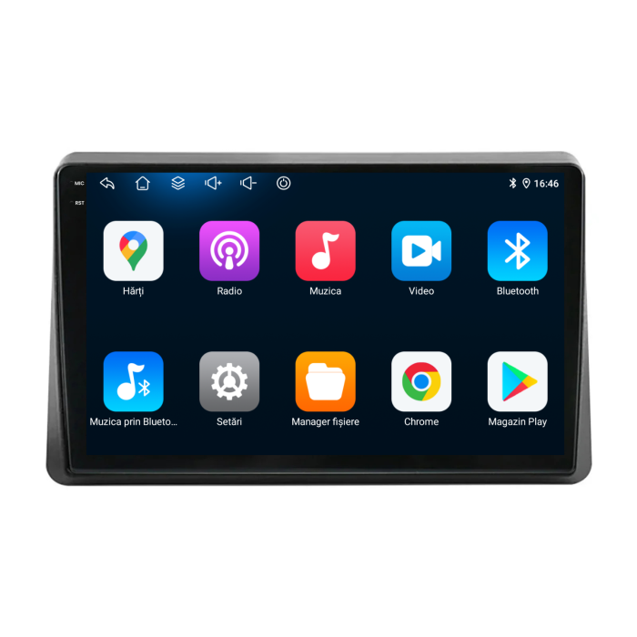 Navigatie Dedicata Renault Master (2019-2024),QuadCore, 10Inch, 4Gb Ram, 64Gb Stocare, Carplay [5]