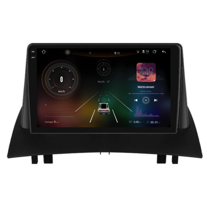 Navigatie Dedicata Renault Megane 2 (2002-2009), 2K, 12Gb Ram, 256Gb stocare, Carplay [2]