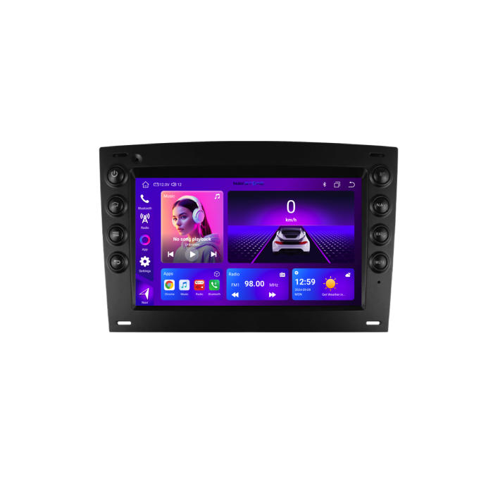 Navigatie Dedicata Renault Megane 2 (2002-2009), 7Inch, 2Gb Ram, 32Gb Stocare, Carplay [4]