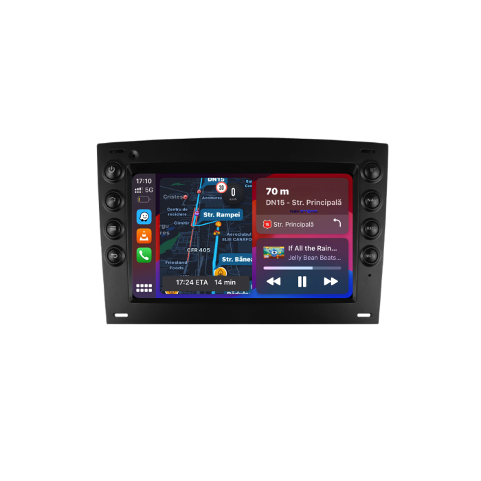 Navigatie Dedicata Renault Megane 2 (2002-2009), 7Inch, 4Gb Ram, 32Gb Stocare, Carplay [1]