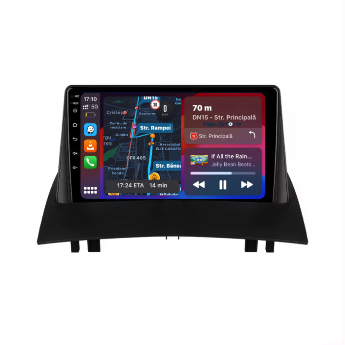 Navigatie Dedicata Renault Megane 2 (2002-2009), 9 Inch, 4Gb Ram, 64Gb stocare, CarPlay [2]