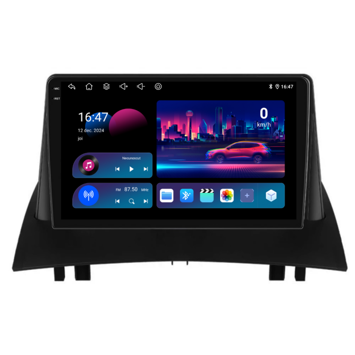 Navigatie Dedicata Renault Megane 2 (2002-2009), 9 Inch, 6Gb Ram, 128Gb stocare, Carplay [4]